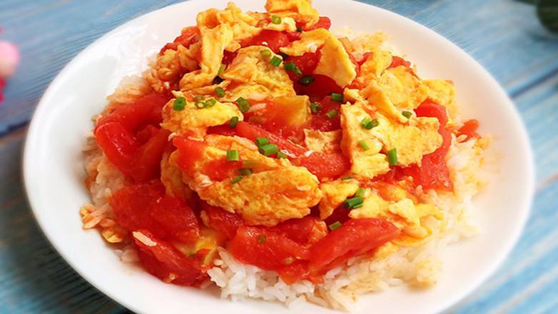 番茄鸡蛋饭 Egg & Tomato Rice